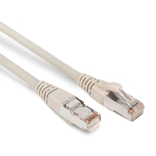 Патч-корд Hyperline F/UTP, экранированный, Cat.6, LSZH, 5 м, серый PC-LPM-STP-RJ45-RJ45-C6-5M-LSZH-GY