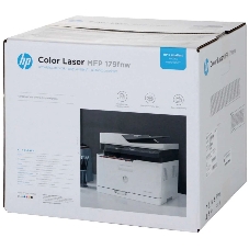 МФУ лазерное HP Color LaserJet 179fnw (4ZB97A), А4, цветной, печ. до 18 стр/мин. (ч/б) до 4 стр/мин. (цвет), скан. до 15 стр/мин. (ч/б) 6 стр/мин. (цвет), 600x600dpi, USB, RJ-45, Wi-Fi, Air Print, Mopria