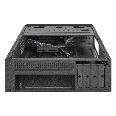 Компьютерный корпус Desktop ExeGate MI-208U2 (mini-ITX/mATX, без БП, 1хUSB+2хUSB 3.0, аудио, черный)