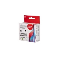 Картридж струйный Sakura 3YM61AE (№305 Black) для HP, черный, 10,6 мл., 240 к.