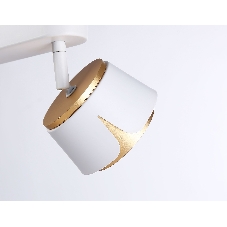 Светильник Ambrella light TN71229/2 WH/GD белый/золото GX53/2 220*100*147