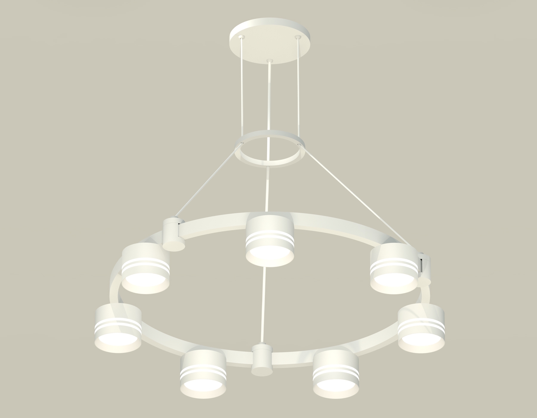 Светильник Ambrella light XR92031603/7 SWH/FR белый песок/белый матовый GX53 (A9203, C9236, N8477)