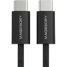 Кабель Magssory CBL002 USB Type-C (m)-USB Type-C (m) 1.5м черный коробка