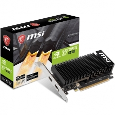 Видеокарта MSI PCI-E GT 1030 2GHD4 LP OC nVidia GeForce GT 1030 2048Mb 64bit DDR4 1189/2100/HDMIx1/DPx1/HDCP Ret low profile