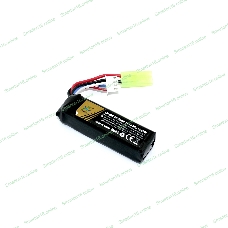 Портативный аккумулятор Li-Pol 11.1V 401855 1400mAh разъем mini Tamiya plug