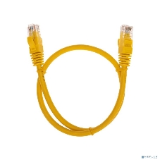 Патч-корд U/UTP Rexant cat.6, RJ45-RJ45, неэкранированный, 26AWG, LSZH, желтый, 0.5 м