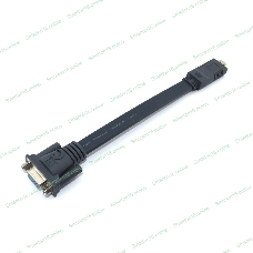 Переходник с кабелем HDMI на VGA цветной 230 мм