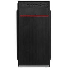 Компьютерный корпус Minitower ExeGate BAA-113-AAA400 (mATX, БП AAA400 с вент. 8см, 2*USB, аудио, черный)