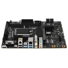 Материнская плата MSI B760M BOMBER WIFI, LGA 1700, Intel B760, 2xDDR5, 4xSATA, 2xM.2, 1xPCIe 4.0 x16, 1xPCIe x1, 1xVGA, 1xHDMI, 1xDP, 1x2.5Gb LAN, Wi-Fi 6E, Bluetooth 5.3, 4xUSB-A 5Gbps, 2xUSB-A 2.0, 1xPS/2, 3x3.5 мм, 7.1, чёрный, mATX