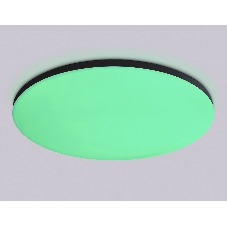 Умный светодиодный светильник FZ2006 BK черный IP54 30W 3000K-6500K+RGB Wi-Fi Алиса/Tuya/Smart Home/Alexa D450*60 (ПДУ ИК)
