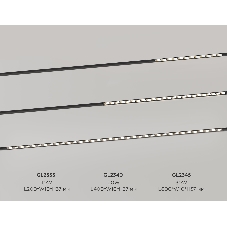Трековый светильник GL2345 BK черный IP20 30W 3CCT 3000-6400K 48V 600*10*37