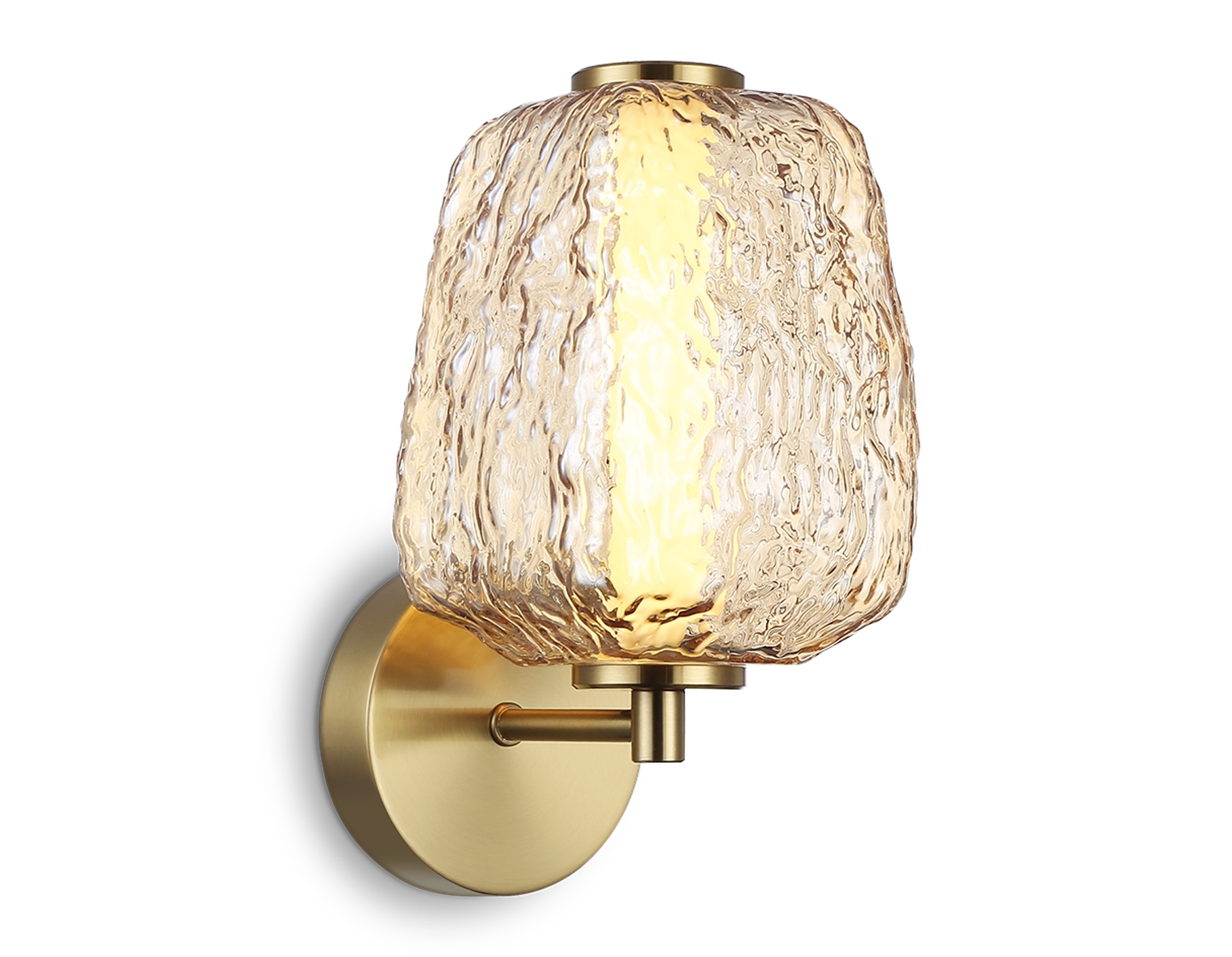 Настенный светодиодный светильник Ambrella light LH30108 SB/TI бронза/янтарь 8W 3000K 140*190*285