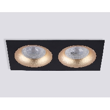 Светильник Ambrella light TN102735/2 BK/GD черный/золото GU5.3 175*92*23
