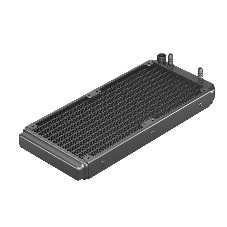 Система жидкостного охлаждения PCCOOLER DA240 V2, 240 мм, 2x120 мм, ARGB, 270 Вт