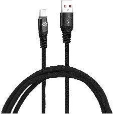 Кабель Digma DG-USBA-С-2M-27W USB (m)-USB Type-C (m) 2м черный