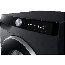 Стиральная машина Samsung WW90DG6U34LBLP черный, загрузка фронтальная 9 кг, 1400 об/мин., класс: A
