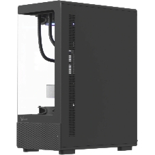 Корпус Formula Crystal Z1CM v2 черный без БП mATX 5x120мм 1xUSB3.0 audio bott PSU
