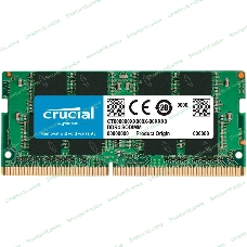 Оперативная память Crucial, DDR4, 16GB (1x16 GB), 3200 MHz, CL22, SO-DIMM