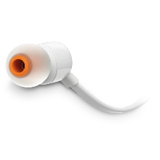 Проводные наушники JBL Tune 110 белый, внутриканальные, Jack 3.5 мм