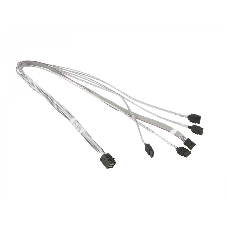 Кабель SuperMicro CBL-SAST-0631 cross-over HDmSAS to 4xSATA 55cm