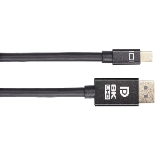 Кабель 1.4V Mini DisplayPort M <--> DisplayPort M 1,8м 4K@120HZ 8K@60HZ Telecom (TA683M-1.8M)