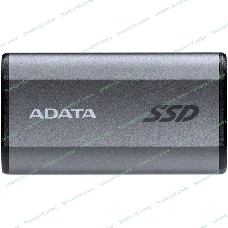 Внешний SSD ADATA Elite SE880, 500 Gb, USB 3.2 Gen 2x2 Type-C, R/W 2000/2000, серый