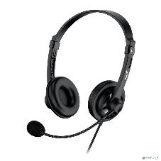 Гарнитура Genius HS-230U чёрный, проводная, USB