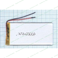 Аккумулятор Li-Pol (батарея) 3.5*55*110мм 2pin 3.7V/3000mAh