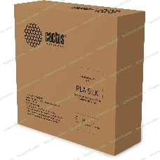Пластик для принтера 3D Cactus CS-3D-PLA-1KG-S-YELL PLA SILK d1.75мм 1кг L326м 1цв.