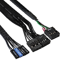 Компьютерный корпус Minitower ExeGate BAA-105-01-UNS450 (mATX, БП UNS450 с вент. 12см, 2*USB, аудио, черный)