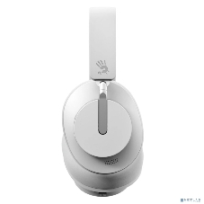 Беспроводные/проводные наушники A4Tech Bloody MH390 белый, накладные, Bluetooth + проводной