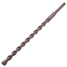 Бур по бетону Denzel двойная спираль, Cobalt W-tip, 16x310 мм, SDS PLUS