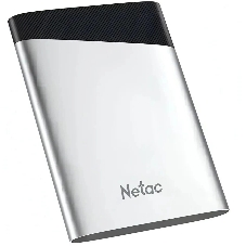 Внешний SSD Netac Z6S, 960 GB, USB 3.2 Gen 2 Type-C, R/W 520/480, серебристый