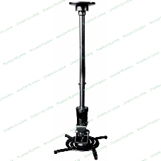 Кронштейн для проектора Cactus CS-VM-PR01L-BK черный макс.10кг настенный и потолочный поворот и наклон