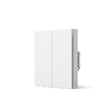 Выключатель умный Aqara Smart wall switch H1 (with neutral, double rocker) WS-EUK04