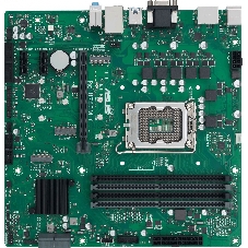Материнская плата ASUS Pro B760M-C-CSM, LGA 1700, Intel B760, 4xDDR5, 4xSATA, 2xM.2, 1xPCI-E 4.0 x16, 2xPCI-E x1, 1x 1Gb LAN, 2xUSB-A 2.0, 2xUSB-A 3.2 Gen 1, 1xHDMI, 1xVGA, 2xDP, 3x3.5 мм, 7.1, Micro-ATX