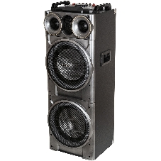 Минисистема SUPRA SMB-2150 черный 1200Вт FM USB BT SD (в комплекте: активн.+пассив.колонки)