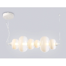 Подвесной светодиодный светильник Ambrella light LH11071 WH/FR белый/белый матовый 36W 3000K 745*230*230