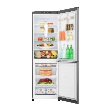 Холодильник LG GA-B419SDJL серый двухкамерный 223/79л морозилка снизу, No Frost