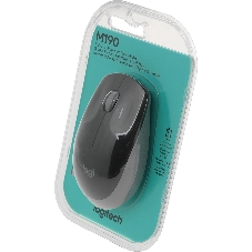 Мышь беспроводная Logitech M190 черный/серый, 1000 dpi, радиоканал, USB, кнопки - 3