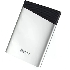 Внешний SSD Netac Z6S, 960 GB, USB 3.2 Gen 2 Type-C, R/W 520/480, серебристый