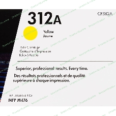Тонер Картридж HP 312A CF382A желтый для HP CLJ Pro M476 (2400 стр.)