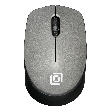 Мышь беспроводная Oklick 486MW серый/черный, 1000 dpi, радиоканал, USB, кнопки - 3