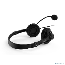 Гарнитура Genius HS-230U чёрный, проводная, USB