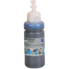 Чернила Cactus CS-T6732C 673 голубой 70мл для Epson Inkjet Photo L800/L801/L810/L850