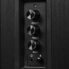 Акустическая система SVEN SPS-614 2.0 (2x20W, Bluetooth, дерево, black)