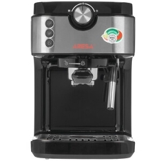 Кофеварка рожковая ARESA AR-1612 черный, исп. кофе - молотый, 1,5 л, 1100 Вт, 15 бар