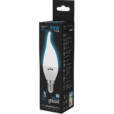 Лампа светодиодная Свеча на ветру 9.5W 950lm 6500K E14 LED 1/10/50