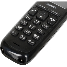Радиотелефон Dect Gigaset A170 DUO черный (труб. в компл.:2шт) АОН