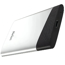 Внешний SSD Netac Z6S, 960 GB, USB 3.2 Gen 2 Type-C, R/W 520/480, серебристый